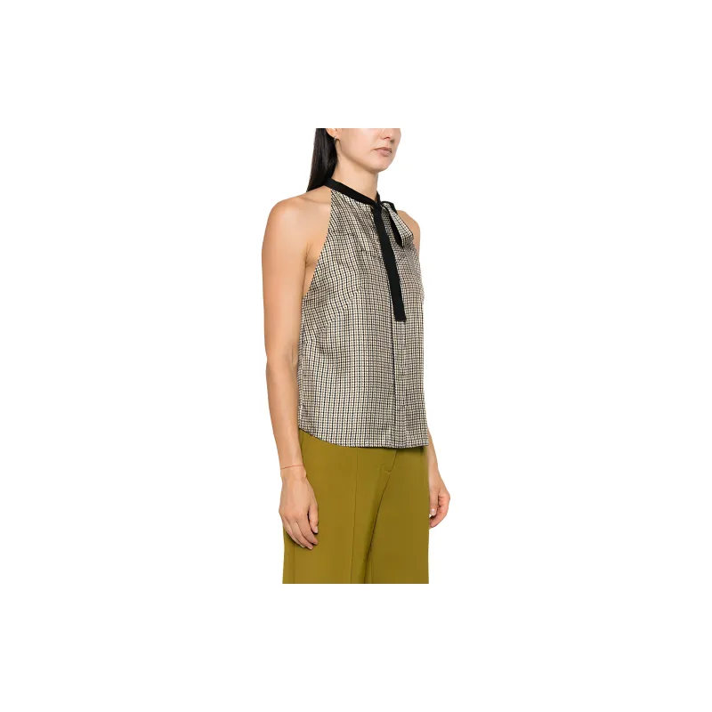Dorothee Schumacher Checked Coolness Blouse-3
