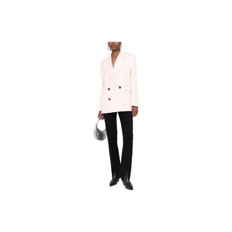 Alexander McQueen Double-Breasted Long Sleeved Blazer-1