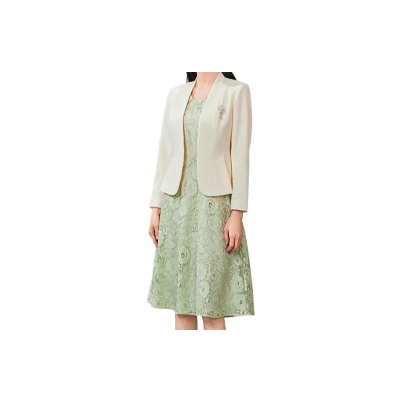 BBLLUUEE Sleeveless Dress Women's Avocado Green-3