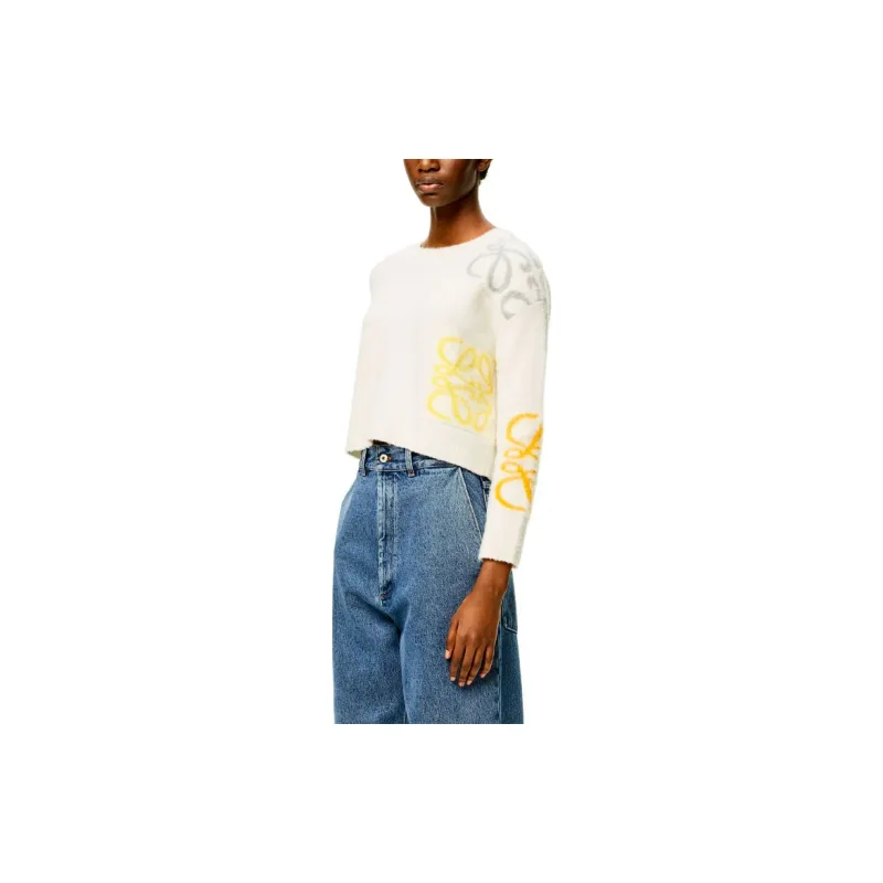 LOEWE Sweaters Women's White-3