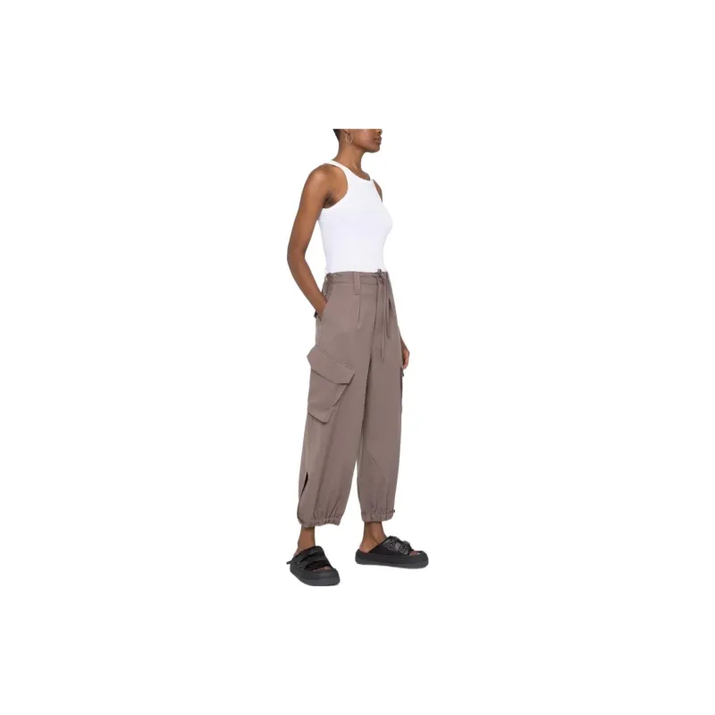 Y 3 Cargo Pants Women's Brown-3