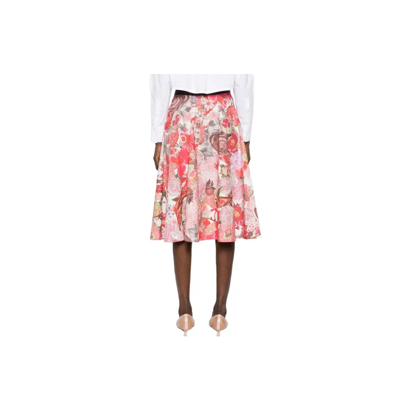 MARNI Allover Floral Printed Midi Skirt-3