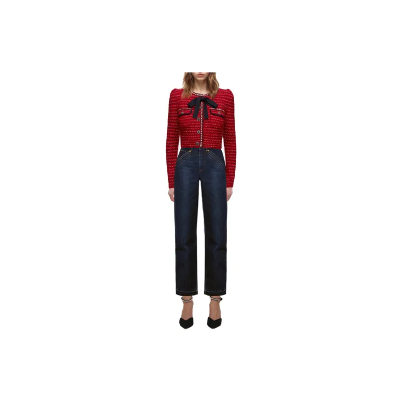 Self portrait FW22 Knitwear Women's Red-2
