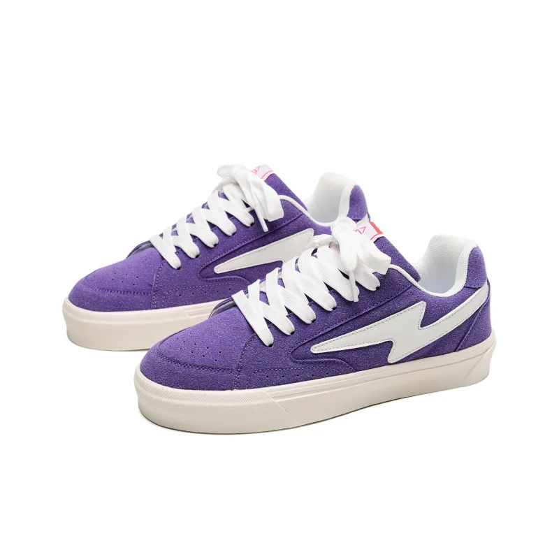 OAOQ Low Top Skateboard Shoes Unisex Pastel Pink-15