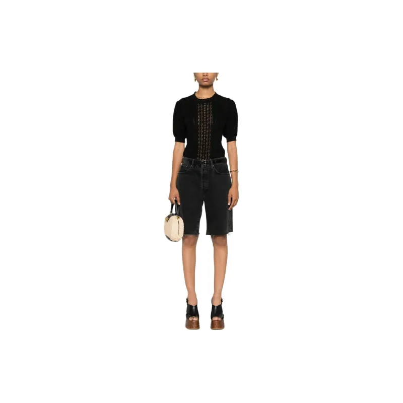 Ulla Johnson Gemma Pointelle-knit Top-3