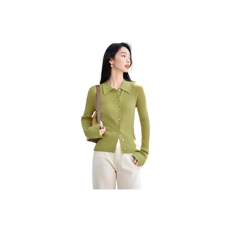 La Chapelle Knitwear Women's Matcha-3