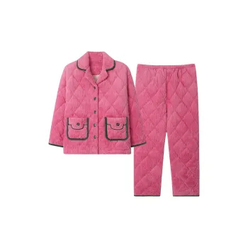 MIIOW Pajama Set Women's Bright Pink