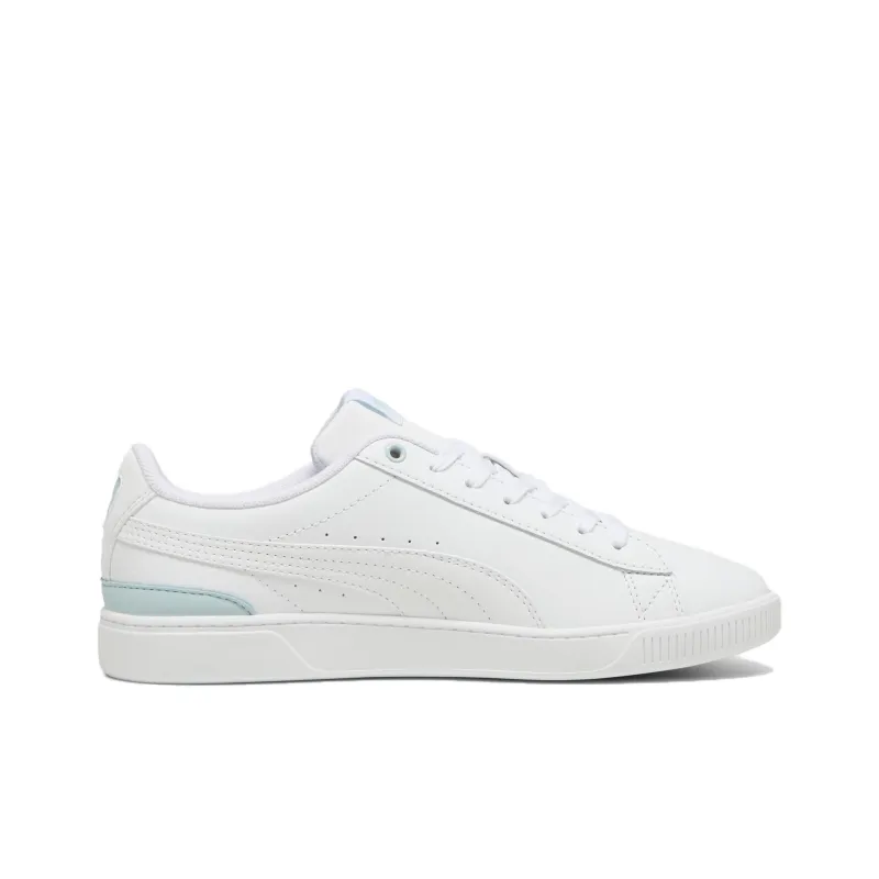 PUMA Vicky V3 Abrasion Resistant Low Top Skateboard Shoes Women's White-1