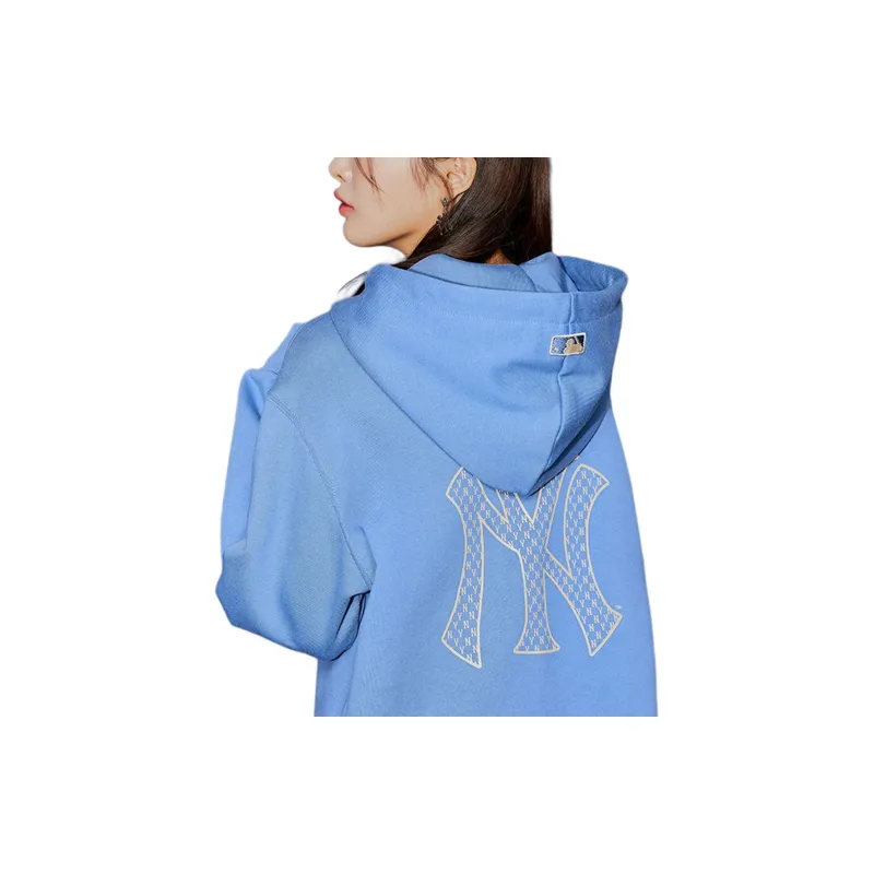 MLB Long Sleeved Dresses Women's Sky Blue-4