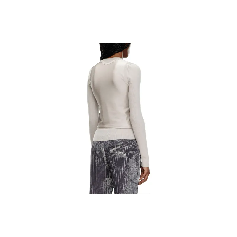 DIESEL FW24 Sweater Women's Light Gray-3