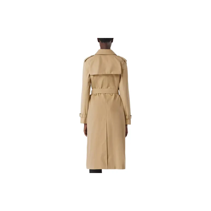 Burberry Cotton Gabardine Trench Coat-3