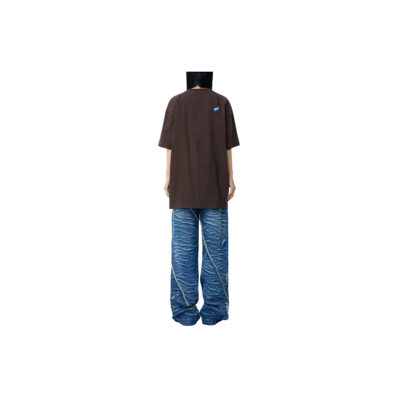 ADER ERROR Langle T shirt T Shirt Women's Umber-5
