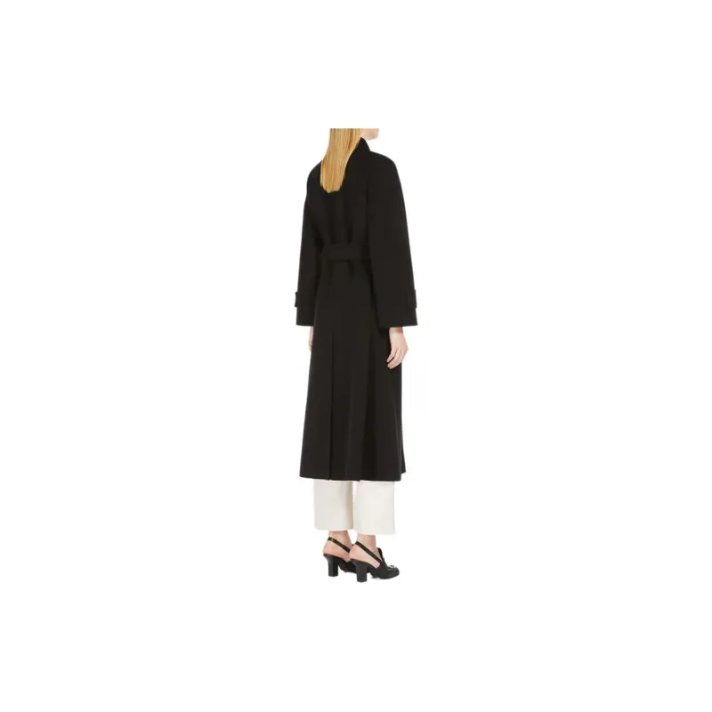 'S MAX MARA Hester Straight Hem Belted Coat-2