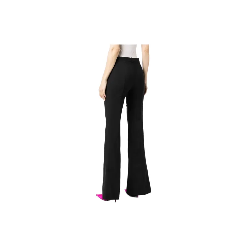 VERSACE Low-Rise Flared Tailored Trousers-2