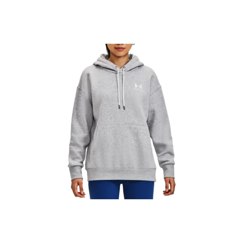 Under Armour Essential Sweatshirts Women's Gray-4