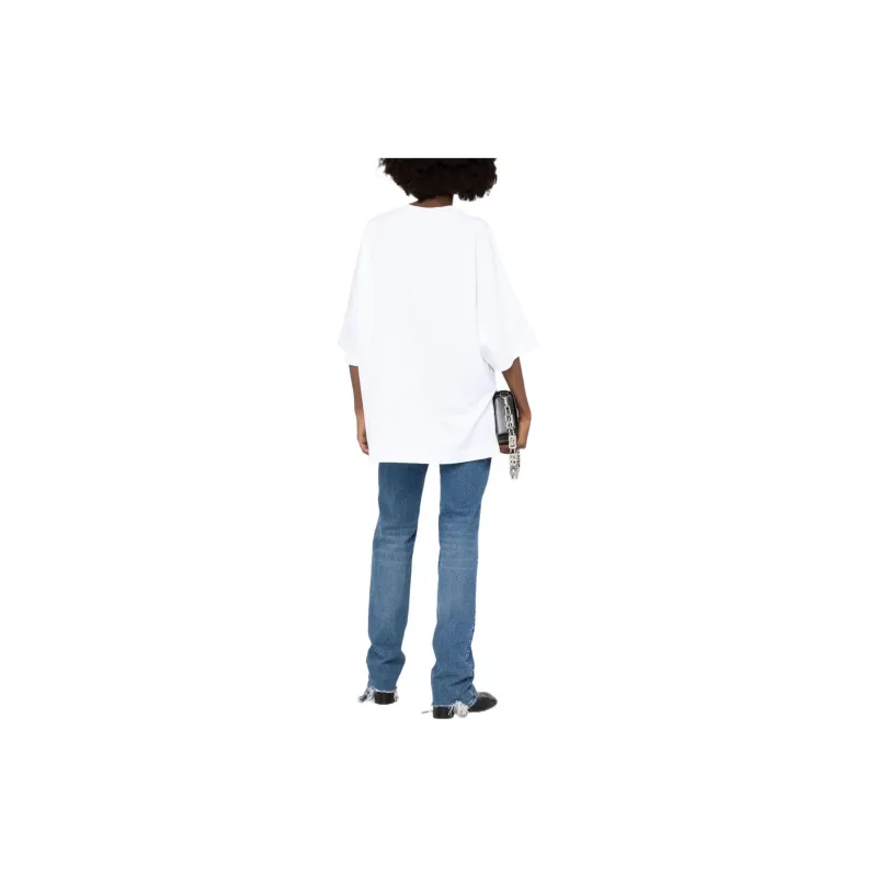 Alexander McQueen Logo Printed Crewneck T Shirt-2