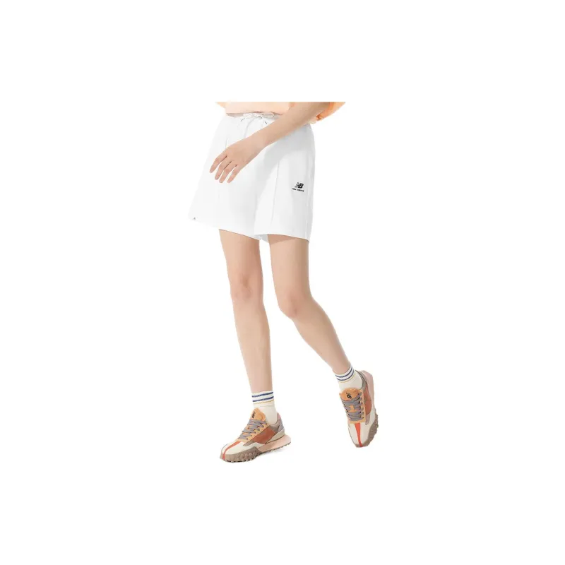 New Balance Casual Shorts Women's White-2