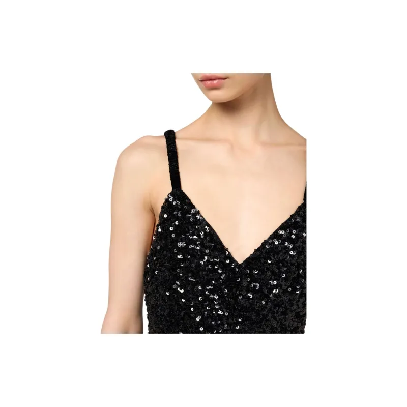 Elisabetta Franchi Sequin Belt Jumpsuit-4