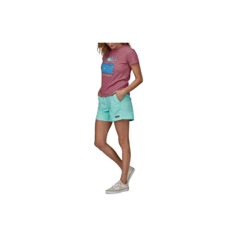 Patagonia T Shirts Women's Evening Fuchsia/Evening Mauve-3