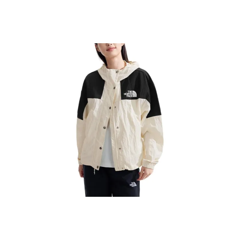 THE NORTH FACE City Outdoor Collection 2024 Fall Jackets Coats Women's Dune White-5