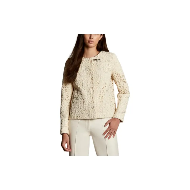 FAY Jackets & Coats Women's Cream-1