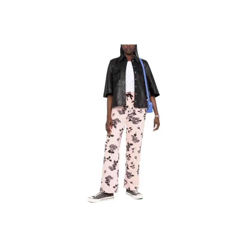 Valentino Knitted Sweatpants Women's Pink-1