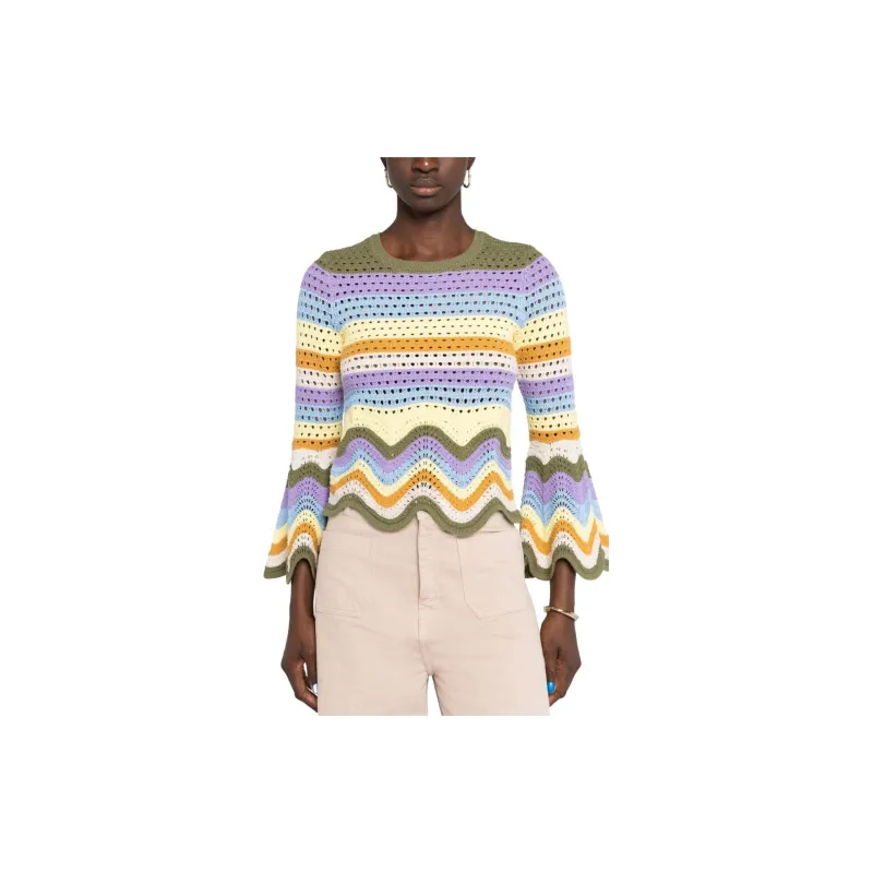 Zimmermann Crop Tops Women's Multicolor-1