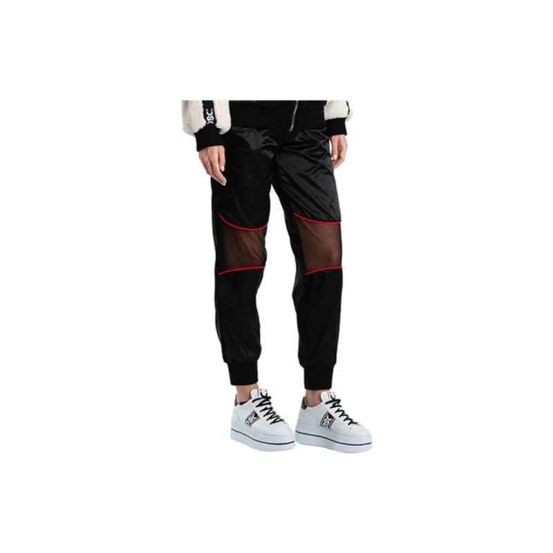 DSG DISGUSTO FW22 Casual Pants Women's Black Red-4