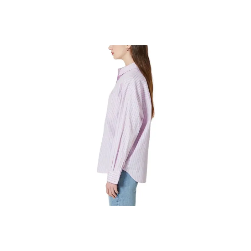 GUESS Shirt Women's Light Purple-4