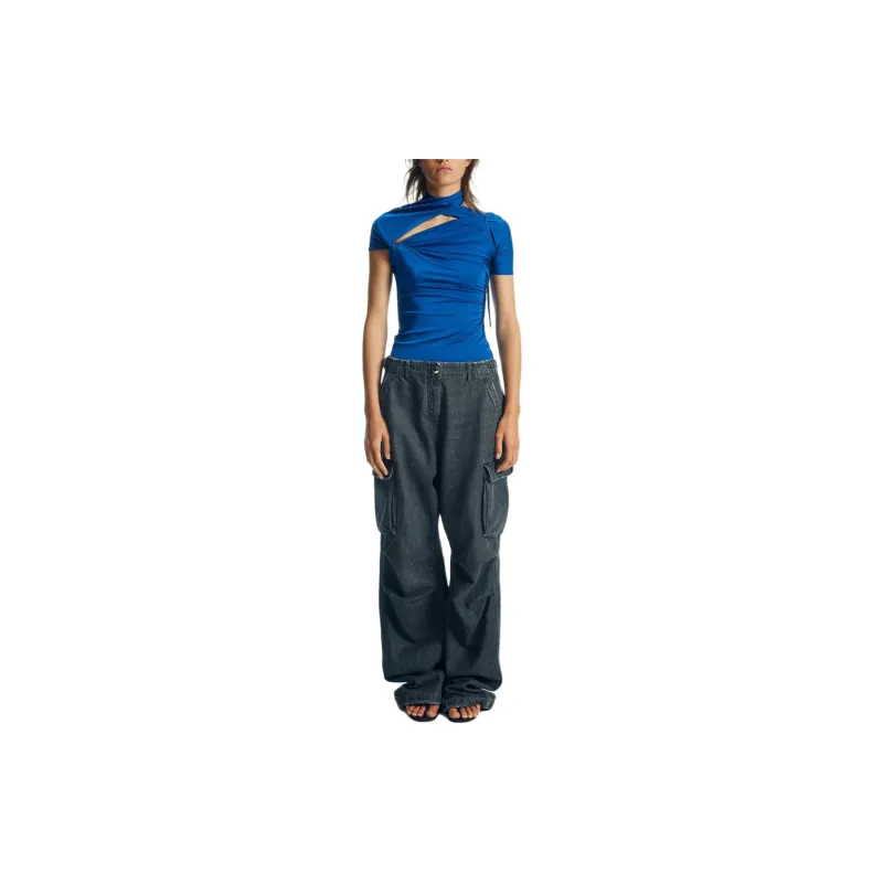 COPERNI Asymmetric Cut Out Draped Top-1