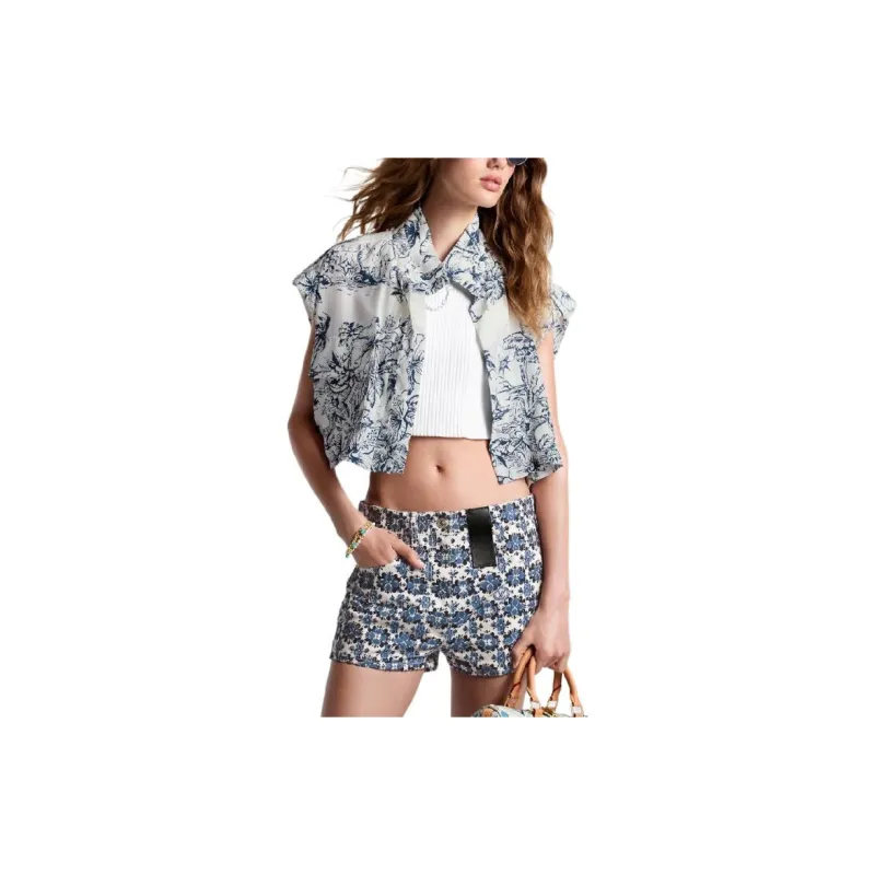 LOUIS VUITTON SS24 Shirt Women's Blue-2
