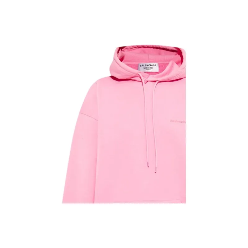 Balenciaga SS22 Sweatshirt Loose Fit Style Women's Pink-5