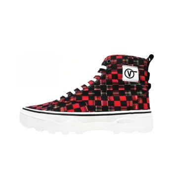 Vans Sentry Chessboard Red/White