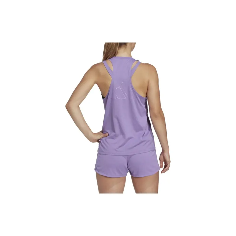 Adidas TR ES 3BAR TK Sport Vests Women's Purple-2