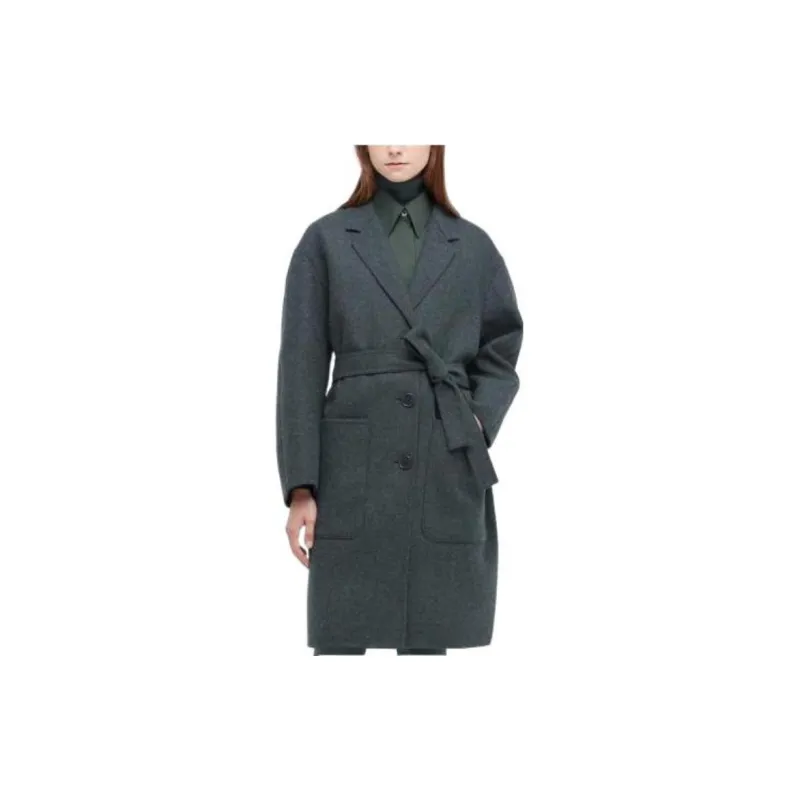 UNIQLO Coats Women's Dark Gray-1