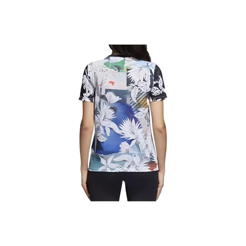 Adidas Originals T Shirt Women's All Over Print-4