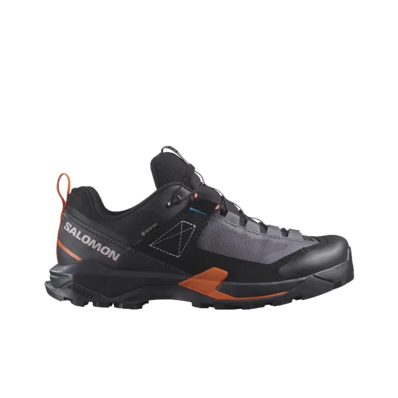 SALOMON Gore Te Anti Slip Wear Resistant Low Top Trekking Shoes Women's Black Orange-1