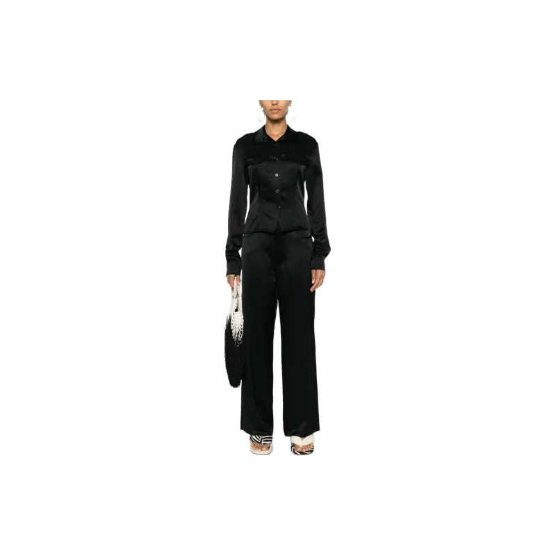 NANUSHKA Gitta Satin Shirt-2