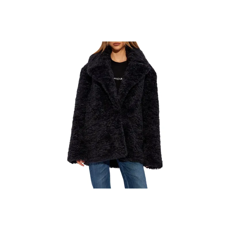 Stella McCartney Belted Plush Teddy Jacket-2