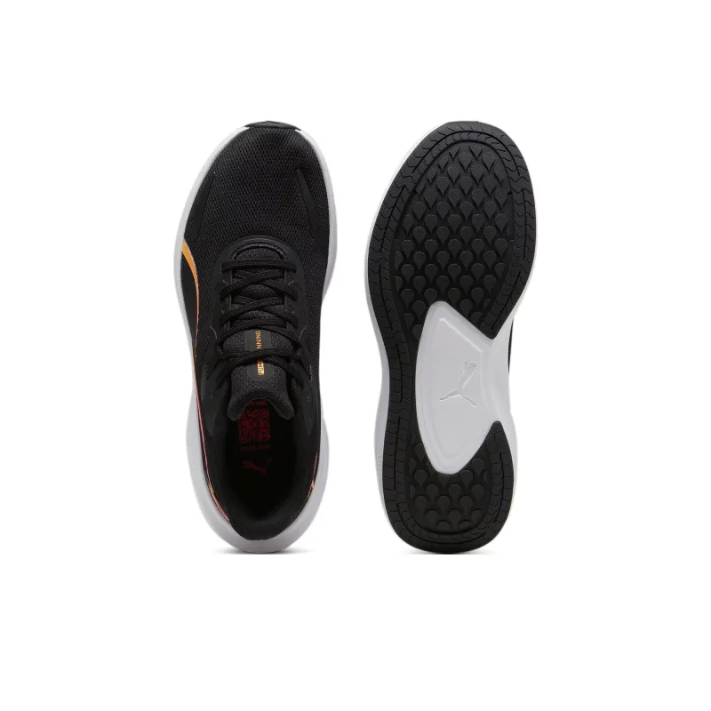 PUMA Skyrocket Light Anti Slip Wear Resistant Low Top Running Shoes Unisex Black-3