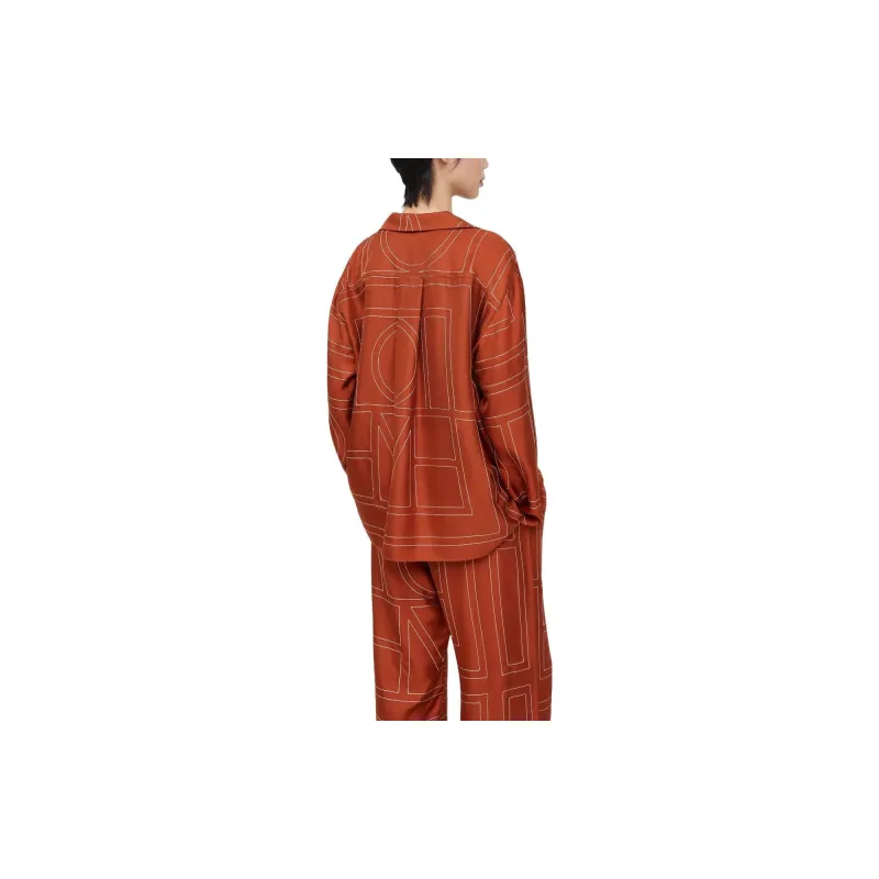 TOTEME Shirts Women's Orange-3