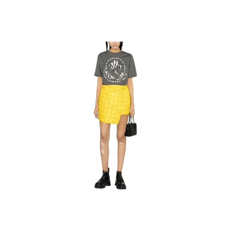 Moncler Asymmetric Quilted Skirt-2