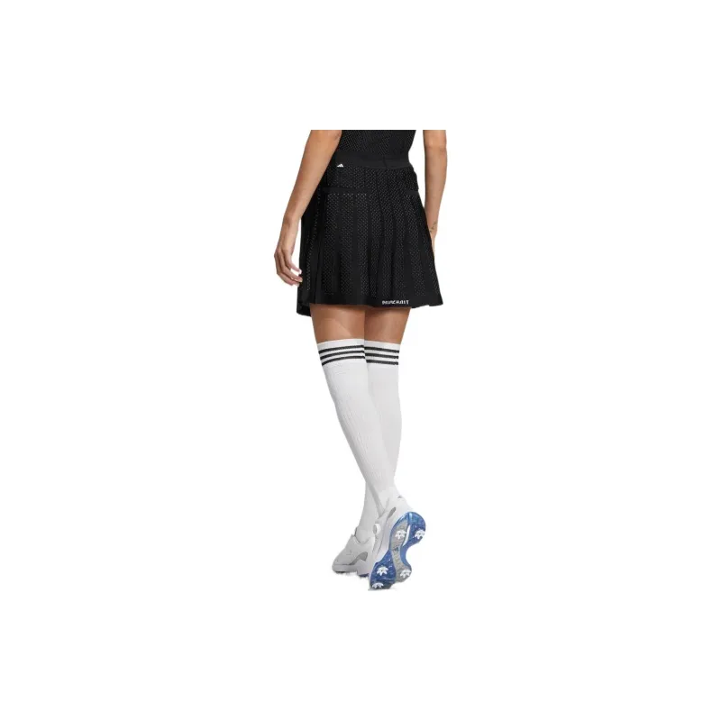 Adidas Casual Short Skirts Women's Black-3