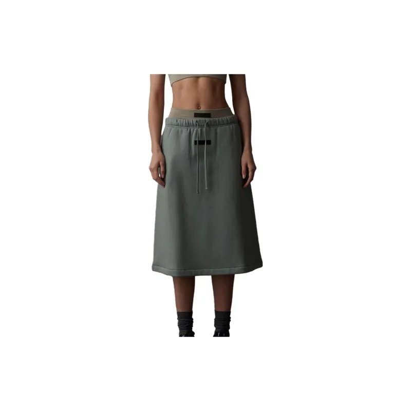 Fear Of God Essentials SS23 Casual Long Skirts Women's Haze Blue-2