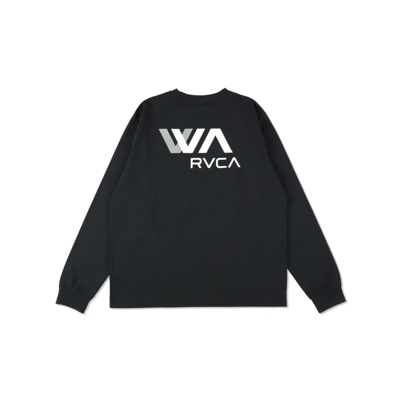 WIND AND SEA x RVCA FW24 T-Shirt Unisex Black-1