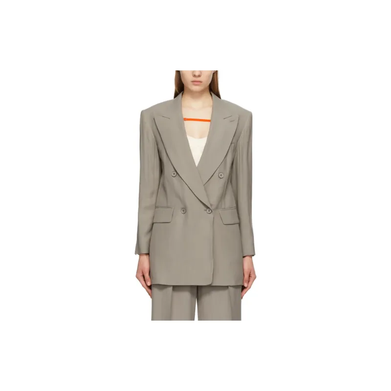 SportMax Business Suits Women's Gray-3