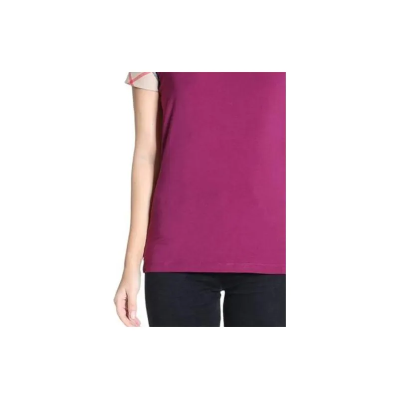 Burberry T Shirt Women's Purple-4