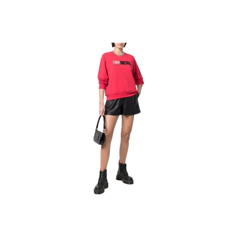 DIESEL F Reggy Div Crewneck Sweatshirt-1