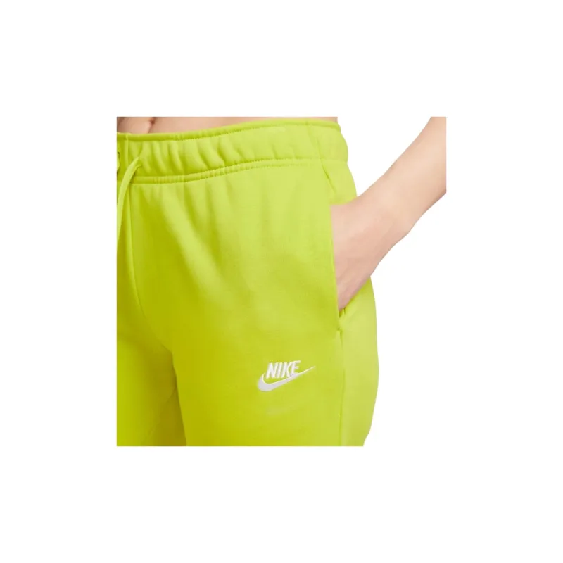Nike Knitted Sweatpants Women's Green Yellow-3