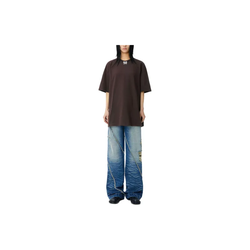 ADER ERROR Langle T shirt T Shirt Women's Umber-3